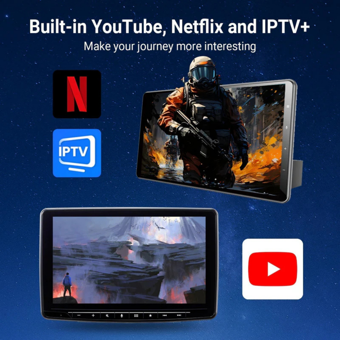 Play2Video Pro - Stream Netflix or YouTube & Wireless Adapter