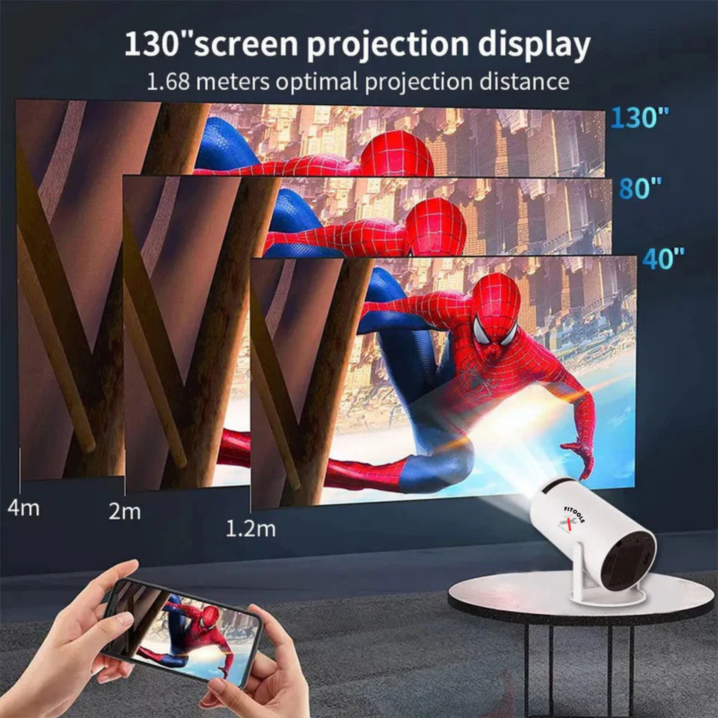 Smart Movie Projector Pro