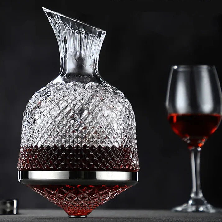 CrystalSpin Wine Decanter