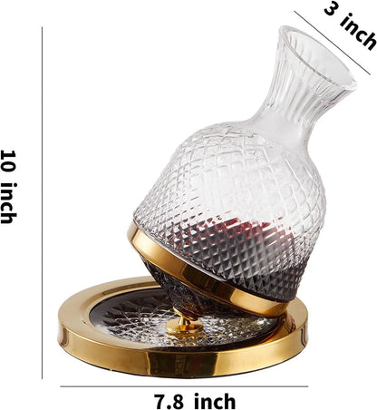 CrystalSpin Wine Decanter