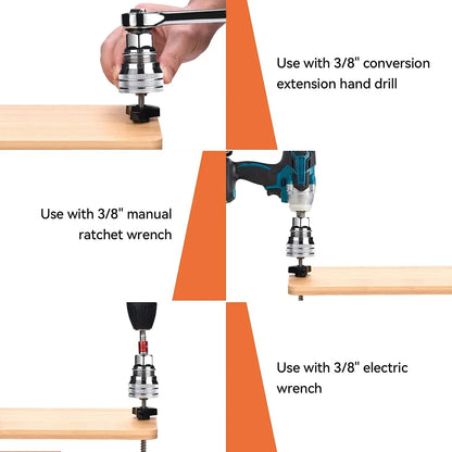 Universal Electric Wrench Sleeve Converter Fits