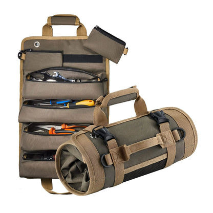 Multi-Purpose Hardware Tool Bag Professional Multi-Pocket Rolled