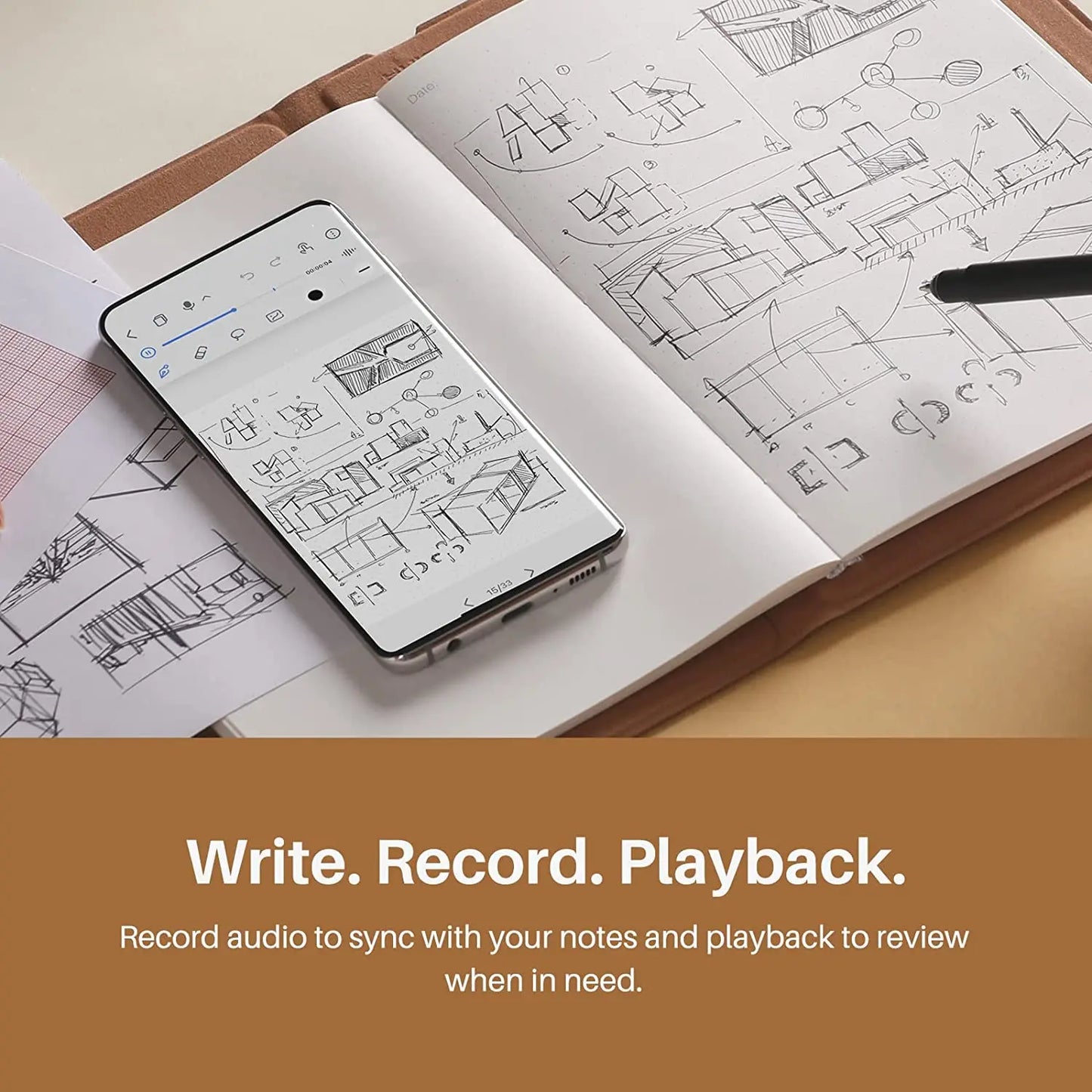 Wireless Bluetooth Smart Notebook