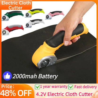 2V Cordless Electric Scissors Usb Rechargeable Cutter