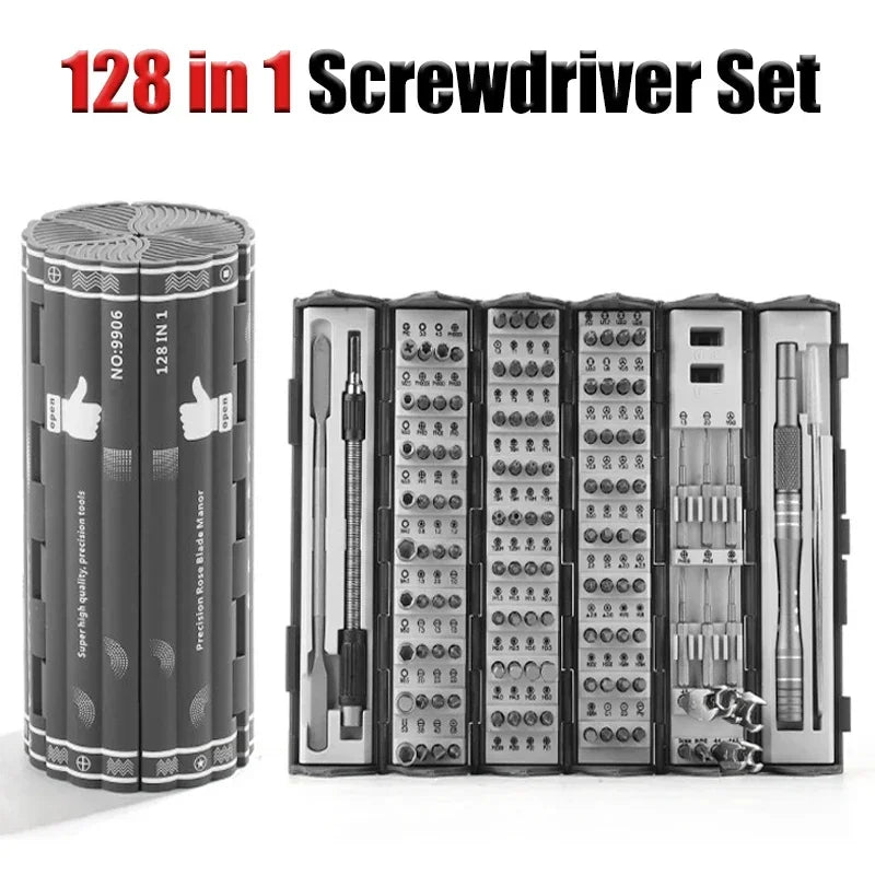 1 Portable Precision Hand Screw Drivers Kit