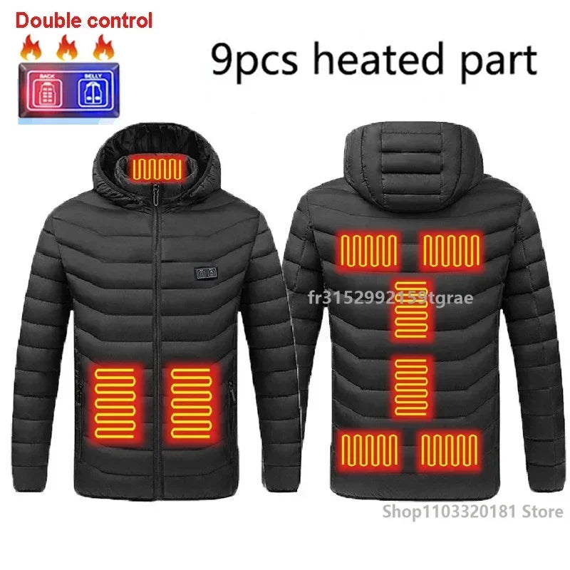 Heated Jacket Usb Winter Outdoor