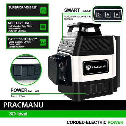 Mini Laser Level 12 Lines 3D level