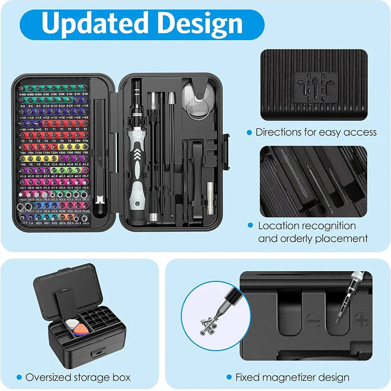 1 Precision Screwdriver Set Multifunctional Mini Repair Hand Tools Kit