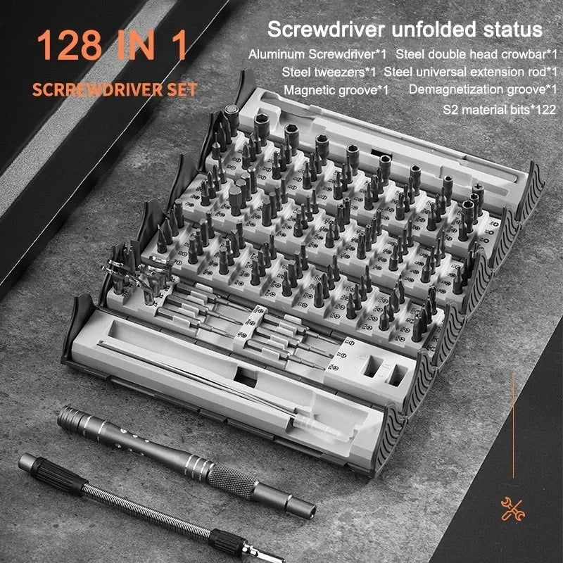 1 Portable Precision Hand Screw Drivers Kit