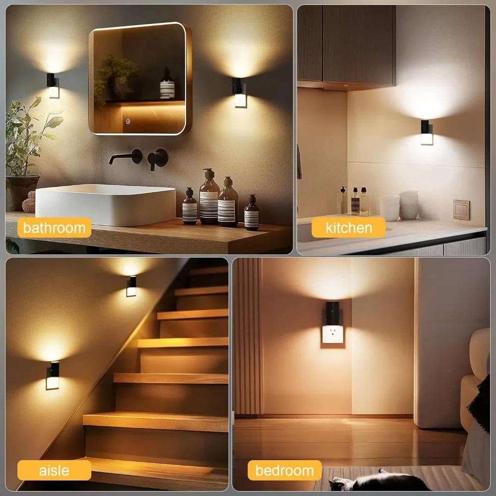 Dimmable Night Light Plug Into Wall