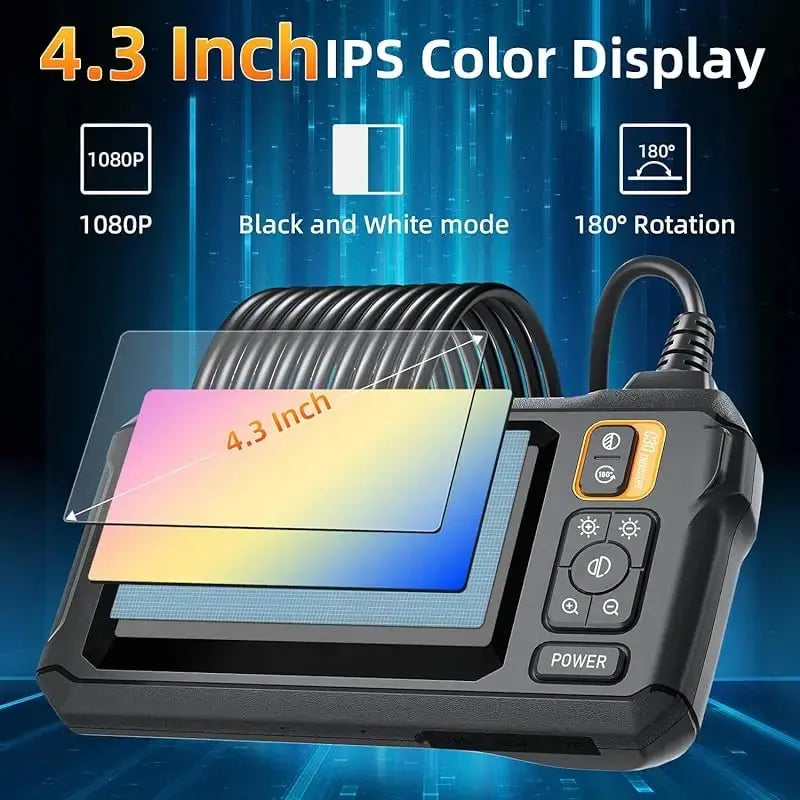 3inch IPS Screen 1080P Pipe Inspection Camera