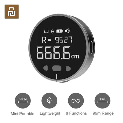 electric ruler distance meter hd lcd screen measure