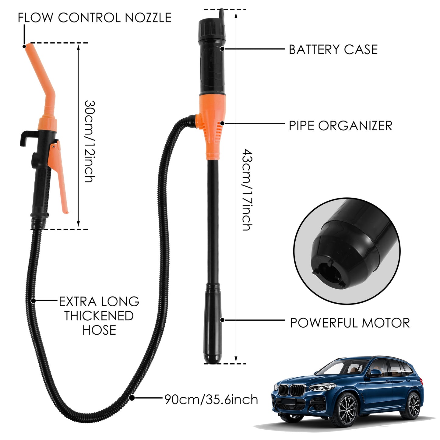 ⛽ Multi-Use Portable Electric Transfer Pump